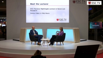 Watch ESC TV - Meet the Lecturer - Florence Nightingale Lecture in Nurse-Led Research